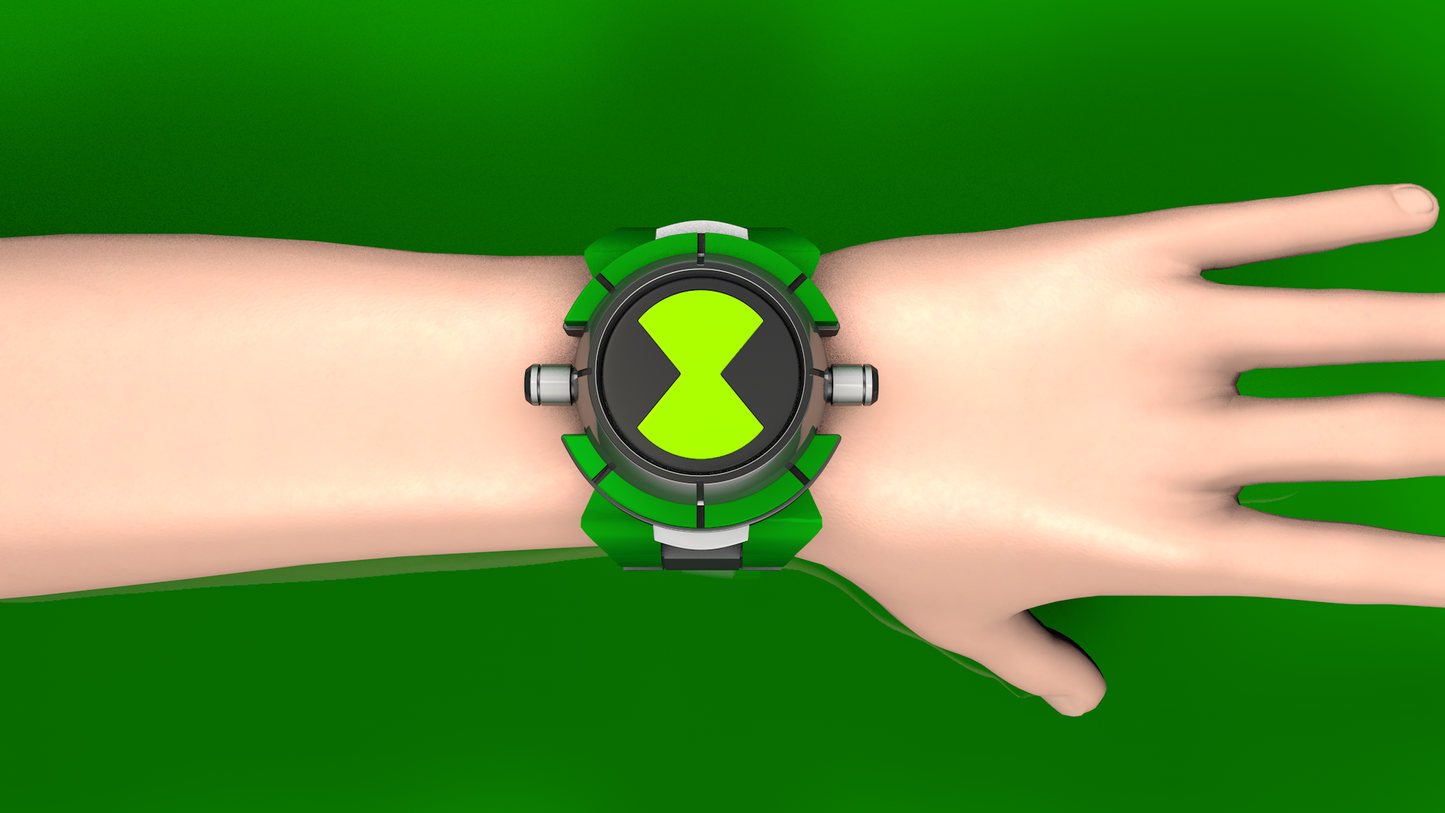 Ben 10 Omnitrix - Alien Force Pop Up 3d Model Printable STL