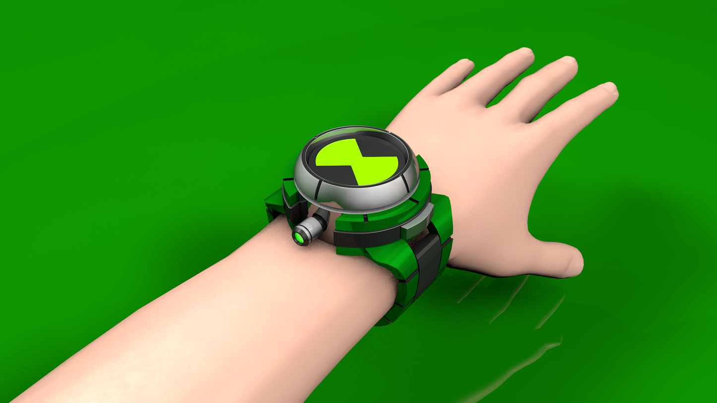 Ben 10 Omnitrix - Alien Force Pop Up 3d Model Printable STL