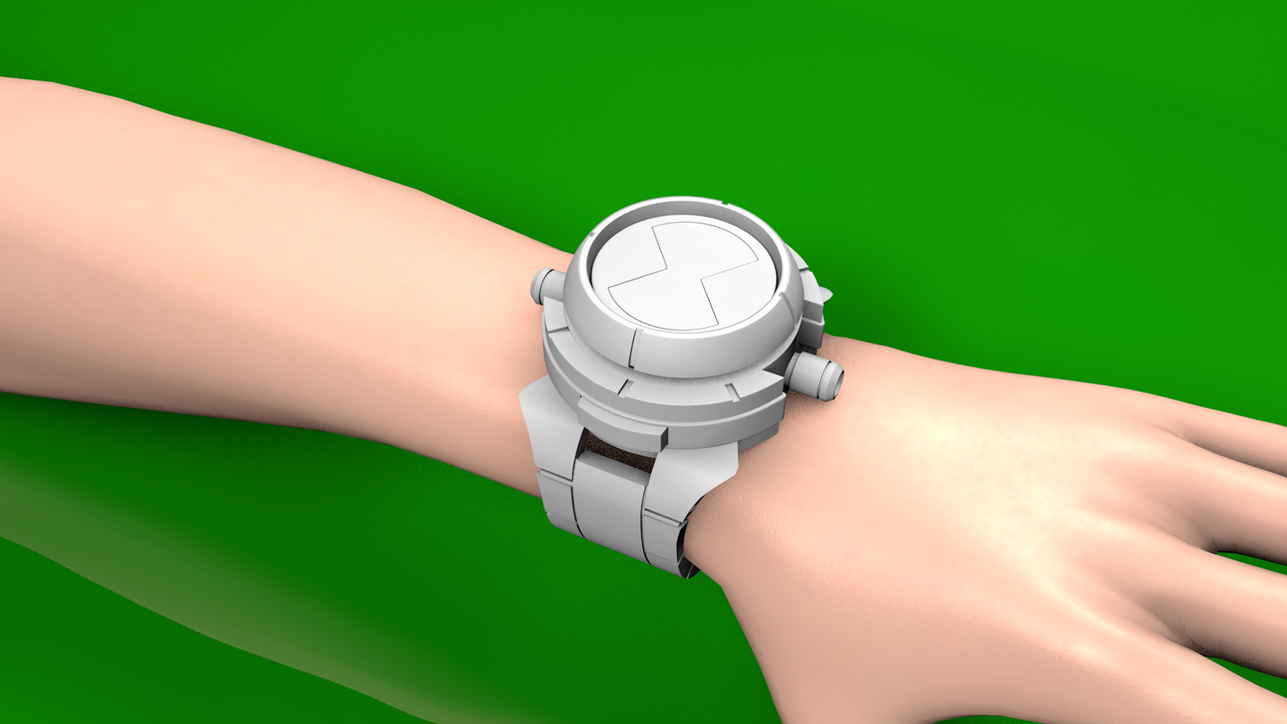 Ben 10 Omnitrix - Alien Force Pop Up 3d Model Printable STL