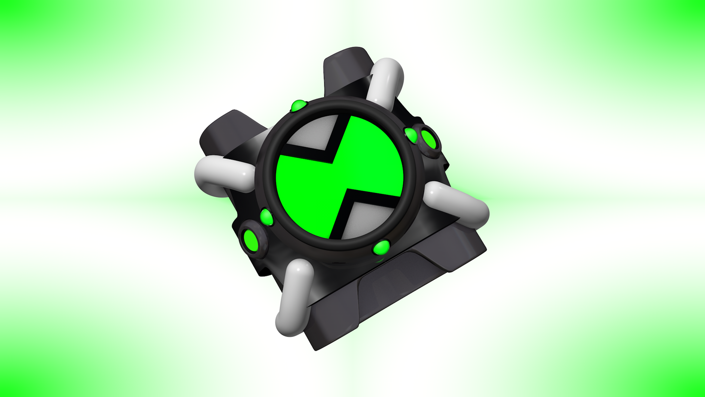 Ben 10 Classic Omnitrix - Pop up(Double Button) 3d Model Printable STL