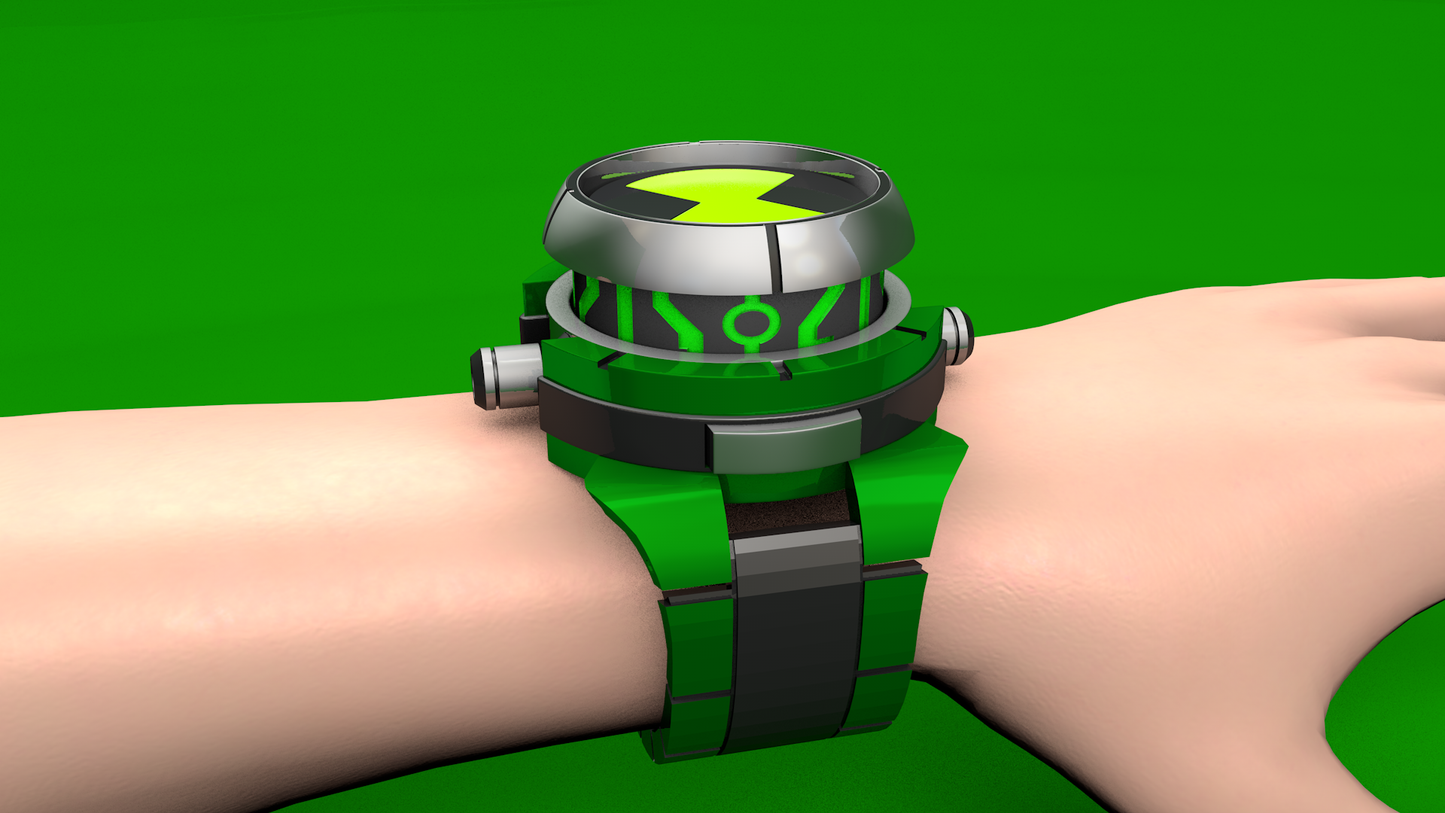 Ben 10 Omnitrix - Alien Force Pop Up 3d Model Printable STL