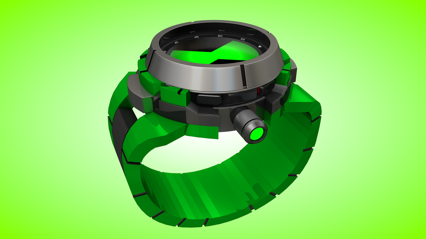Recalibrated Omnitrix Smartwatch Case - STL Files Digital Download Only