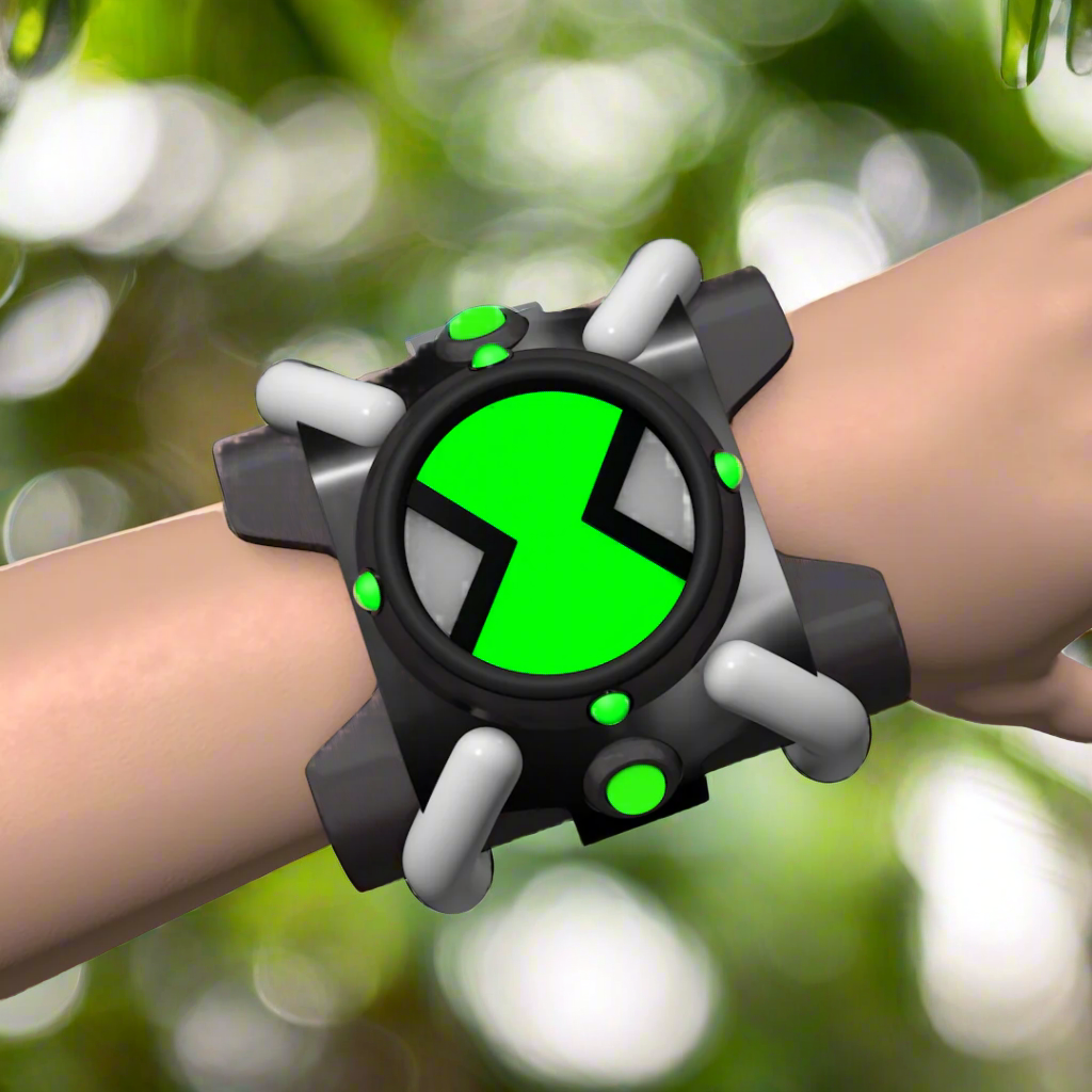 Ben 10 Classic Omnitrix - Pop up(Double Button) 3d Model Printable STL
