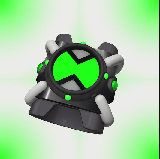 Ben 10 Classic Omnitrix - Pop up(Double Button) 3d Model Printable STL