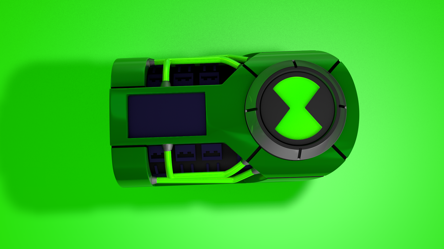 Ultimatrix - Ben 10 Ultimate Alien 3D  Model LED Printable STL
