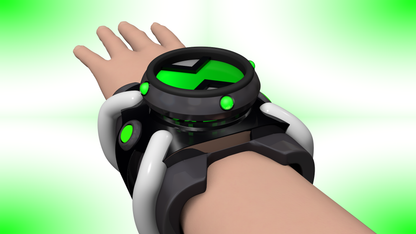 Ben 10 Classic Omnitrix - Pop up(Double Button) 3d Model Printable STL