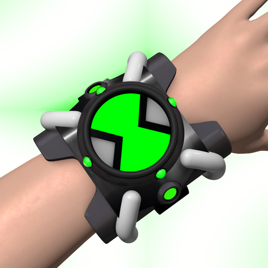 Ben 10 Classic Omnitrix - Pop up(Double Button) 3d Model Printable STL