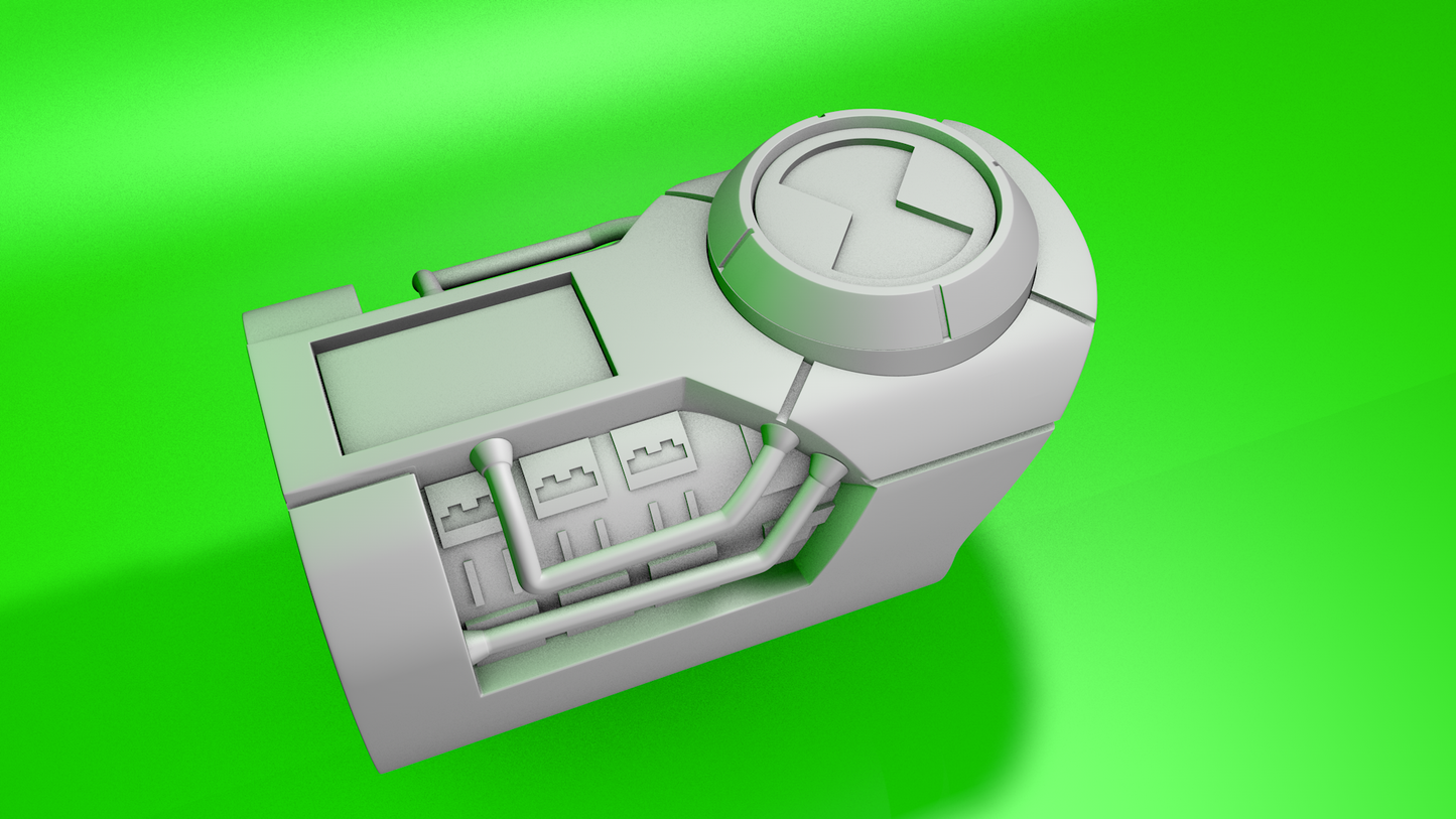 Ultimatrix - Ben 10 Ultimate Alien 3D  Model LED Printable STL