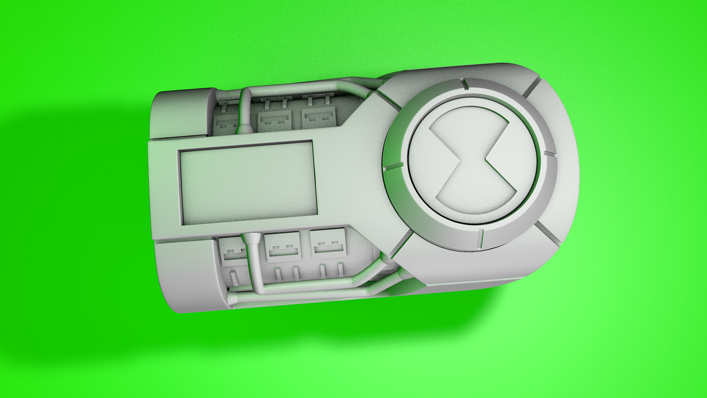 Ultimatrix - Ben 10 Ultimate Alien 3D  Model LED Printable STL