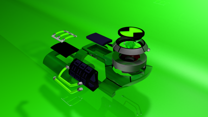 Ultimatrix - Ben 10 Ultimate Alien 3D  Model LED Printable STL