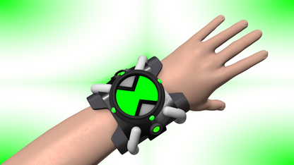 Ben 10 Classic Omnitrix - Pop up(Double Button) 3d Model Printable STL